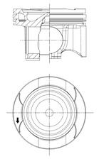 Pıston Segman Std 82.01mm Mercedes Om654 W177 W247 W205 C118 C257 W213 W223 W447 B907 B910 - A6540306400