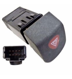 Dörtlü Flaşör Anahtarı Renault Kangoo 01 - 7700308821-8200090307-8200523539
