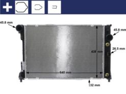 Motor Su Radyatoru Mercedes W204 S204 C204 C218 X218 W212 S212 C207 A207 X204 - A2045003603