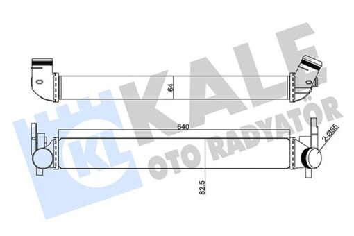 Turbo Radyatörü Intercooler Polo 09 A1 11-15 Ibıza Iv-fabıa Iı - 6R0145805-6R0145805B