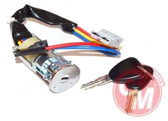Kilitli Kontak Anahtarı Renault Kango 98-07 - - 7701470736-8200176685