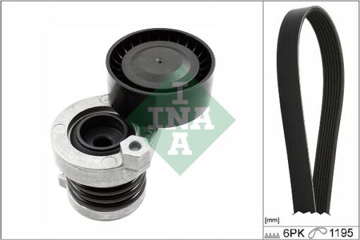 Kanallı Kayıs Setı Mercedes Om607 W176 W246 W415 C117 Kutuklu - A6072000100-6PK1195
