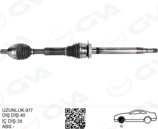 Ön Aks Komple Sag Volvo Xc60 I 15 17 D3-d4 Manuel 6 Vıtes - 31325702-36010217