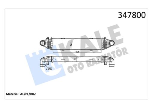 Turbosarj Radyatoru Mercedes C-class W204 S204 - A2045000300