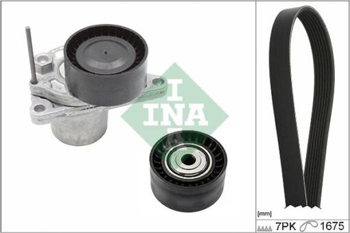 Kanallı Kayıs Setı Mercedes Om622 Om626 W205 W447 . Renault R9m 1.6 Dci Megane Scenıc Talısman Trafıc Kutuklu - A6229930000-117202245R-7PK1675