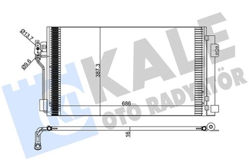 Klıma Radyatoru Mercedes Vıto W639 03 - A6398350070