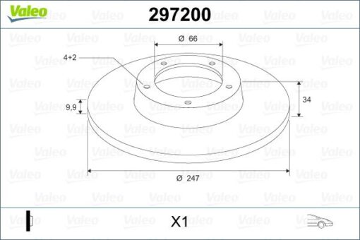 Ön Fren Aynası P106 91-05 306 93-01 206 98-00 Saxo 96-04 C15 84-00 Zx 91-97 247.7x9.9x4dl - 4249.95-4246.A5-4246.89-95661748