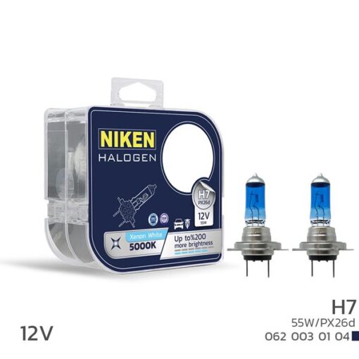 Nıken 12v H7 55w Beyaz Işık Ampul Px26d 5000k - UNIVERSAL