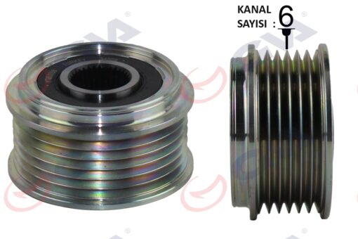 Alternatör Kasnağı Focus 01-04 -focus Iı 04- -mondeo Iv 07- -connect 02- 1.8tdcı - 5M5Q10344AA-5M5Q10344AB