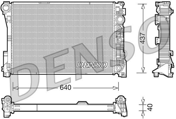 Motor Su Radyatoru Mercedes Glk-class X204 08 15 W204 C63 Amg 08 14 - A2045003103