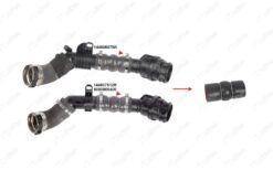 Turbo Hortumuplastik Boru Hariç2 Kat Polyester Kullanılmıştır Dacıa Dokker - 144607512R-6080900400-144608578R
