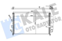 Klima Kondenseri Cıvıc Vııı Al/al 653x378x16 - 80110SNBA41-80110SNBA42-80110SNAA01