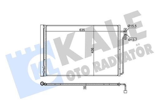 Klıma Radyatoru 306d1 M62 B44 Range Rover 3 Vogue L322 02 15 - JRW000020