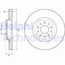 Ön Fren Aynası Disk Fıat Egea 16 1.0 1.3 Mtj 1.4 1.5 1.6 Mtj 5 Bijon Dış:284mm K:24mm - 51990127 51996238 51996239 52017292