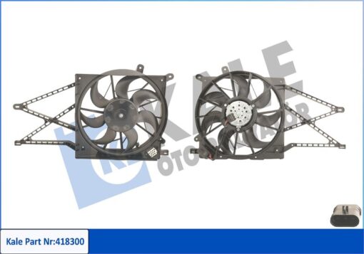Radyatör Fan Motoru Davlumbazlı Astra G 98 Zafıra A 1.2/1.4 16v 1.6ı 98 - 24431825-1341344-90570739-1341299