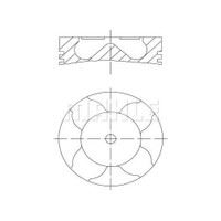 Motor Piston Segman 0.40 Astra H 04-14 -vectra C 02-08 -zafıra B 05-15 -sıgnum 03-08 Z19dth 82.40 - 624093-95514106-93178525