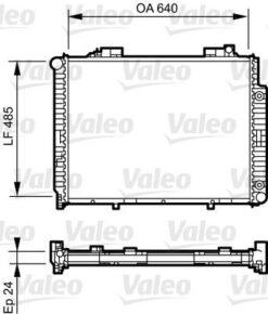 Motor Su Radyatoru Mercedes E-class W210 S210 - A2105006503