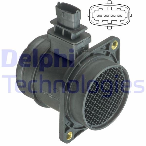 Hava Kütle Ölçer Debimetre Fıat Doblo 05 Grande Punto 05 10 Linea 07 Bravo Iı 07 14 Alfa Romeo Mıto 09 147 05 10 1.3jtd 1.9jtd - 55183650