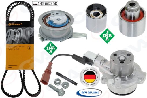 Devirdaimli Triger Seti Soketli Golf7-a3-leon-passat-tiguan 1.6-2.0tdi13 Clha/b-dcxa-crlb Cuvc-crka-crkb - 04L198119B-04L198119A-04L121011E