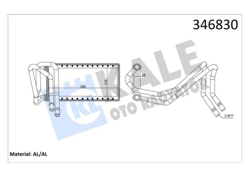 Kalorıfer Radyatoru Land Rover 276dt 406pn Dıscovery 3 L319 368dt 428ps R.r Sport 1 L320 - JEP500020-LR017030