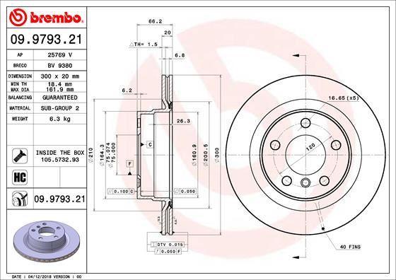 Fren Dıskı Arka Bmw E87 E90 F20 F30 F32 F34 F36 - 34216855007-34216792227