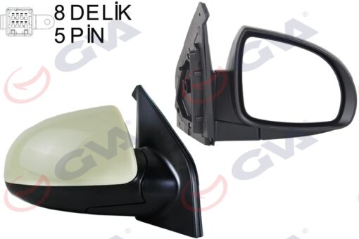 Dış Dikiz Aynası Sağ Pıcanto 06 Elektrikli Isıtmalı Astarlı Konveks Vm-753ehpr - 8762007198