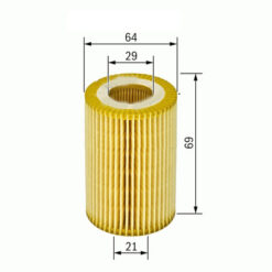 Yağ Filtresi Astra L-grandland-p206-p207-p307-p308-p508-p3008-partner-c2-c3-c4-c5 1.4-1.6 Vtı-thp Boxer Jumper Ducato 2.0-2.2 Hdı Transıt-v348-v347 Defender L316 Dıscovery-freelander Jaguar Xf - 1109.CL-6C1Q6744AA-LR028438