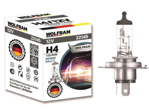 Ampul 12v H4 100/90 P43t Standart Işık Tırnaklı P43t 62204