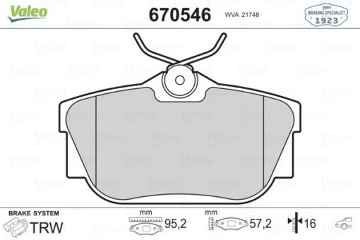 Arka Fren Balatası Renault Trafıc Iı 06 Trafıc Iıı 15 Opel Vıvaro A 06 Vıvaro B 15 - 7701054772-4414520-440607091R