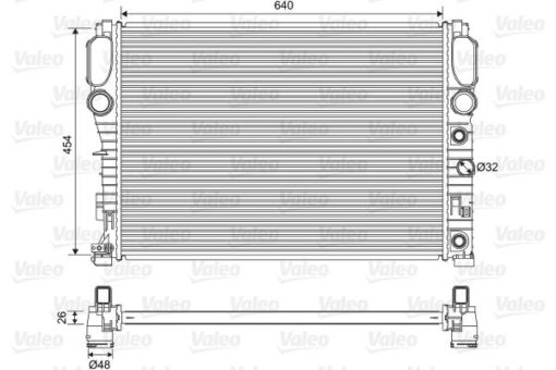 Motor Su Radyatoru Mercedes M272 Om646 C219 W211 S211 - A2115001302