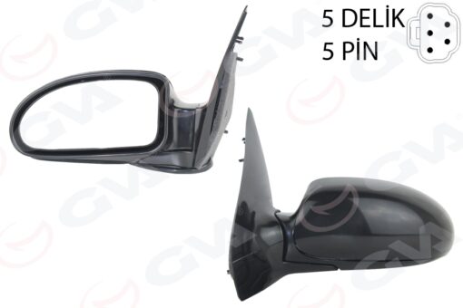 Dış Dikiz Aynası Sol Focus 98 Elektrikli Isıtmalı Astarlı Siyah Konveks 5 Fiş Vm-319ehpl - 98AB17683HS-1347112