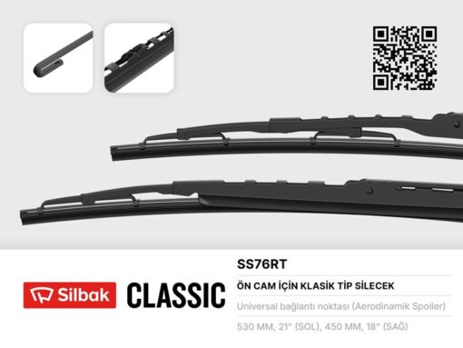 Silecek Süpürgesi 530/450mm Rüzgarlıklı Mıcra Polo Iıı 95-01