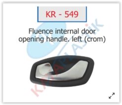 Kapı İç Açma Kolu Sol Megane Iıı Hb Krom - 826730001R