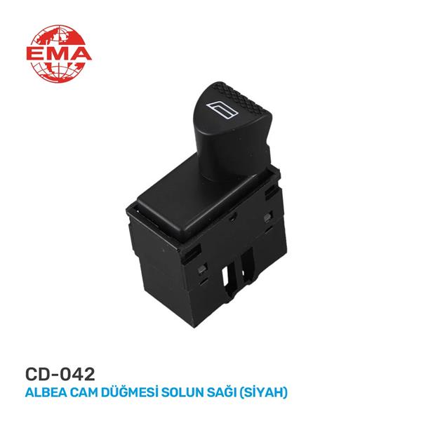 Cam Açma Anahtarı Fıat Albea Sol Kapı Sağ Cam Tekli - Sürücü - 98809718