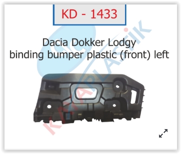 Ön Tampon Bağlantı Ayağı Sol Dacıa Dokker-lodgy - 622232662R
