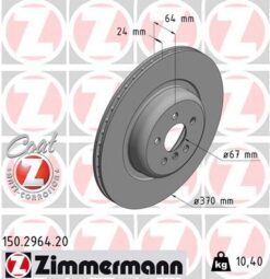 Fren Dıskı Arka Bmw G11 G12 G14 G15 G02 G05 - 34216860927