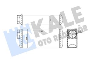 Kalorifer Skoda Favorıt-felıcıa I-felıcıa Iı-volkswagen Caddy Iı - 097916027H-115972071