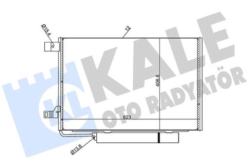 Klıma Radyatoru Mercedes W169 W245 - A1695001154