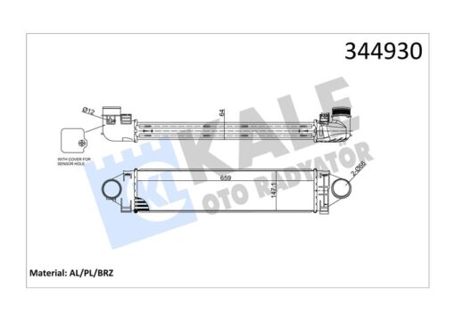 Turbo Radyatoru 224dt Dıscovery Sport L550 14 Freelander 2 L359 06 14 R.r Evoque L538 11 19 2.0st Ford Focus 2 Focus 3 - LR020401-LR031466-6G919L440CA