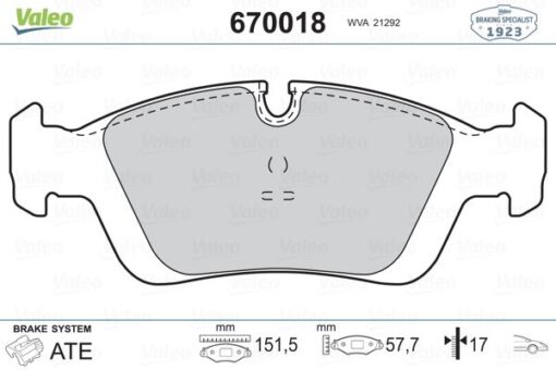 Fren Balatası On Bmw E46 E36 91 05 - 34116761244