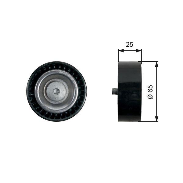Kayıs Gergı Rulmanı Mercedes C218 W212 S212 W221 W222 W166 - A2782020619