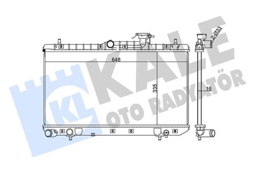Radyatör Accent-accent Iı Al/pl/brz 335x648x16 - 2531025300