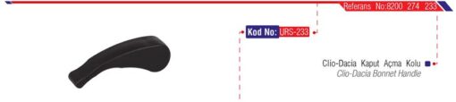 Kaput Acma Kolu Dacıa Logan-clıo Iı-ııı - 8200274233