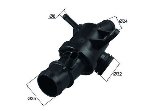 Termostat 89 C Mercedes Om640 W169 W245 - A6402000715