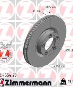 Fren Dıskı On Sag Porsche Cayenne 9ya 17 Panamera 971 16 360 Mm - 36mm - 9J1615302A-9Y0615302A