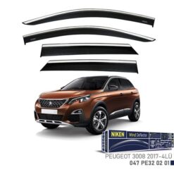 Kromlu Cam Rüzgarlığı Peugeot 3008 2017- 4lü