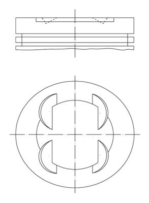 Piston Segman 0.50 Astra J-corsa D-e Merıva B-adam-aveo 1.4 16v A/b14xer-xel-xfl-xej 73.90mm - 55571102-55588065-623150-625067
