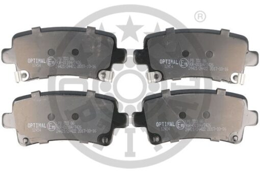 Arka Fren Balatası Insıgnıa A 08 17 Saab 9.5 10 Malıbu 2.0d 2.4 12 16 İnç Jant - 39021482-1605319-13237766-13343450