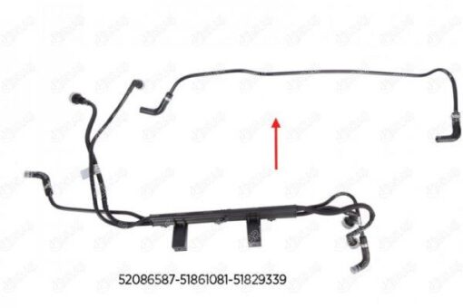 Yakıt Borusu Braket Hariç Euro 5 Doblo 1.3 D Multijet 10 - 51829339-51861081-52086587