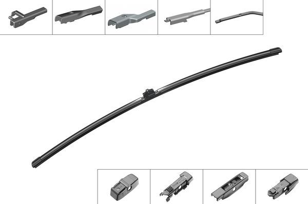 Aerotwin Retrofit Tekli Silecek 700mm Vw Golf 1.0tsı-1.2tsı-1.4tsı Renault Espace V 1.6tce P307 1.4
